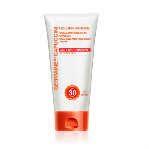 Антивозрастной солнцезащитный крем SPF30 - GOLDEN CARESSE ADVANCED ANTI-AGEING SUN CREAM SPF30