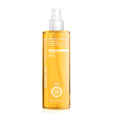 Сухое масло для экспресс-загара SPF20 - OIL BRONZE EXPRESS SUNTAN OIL SPF20